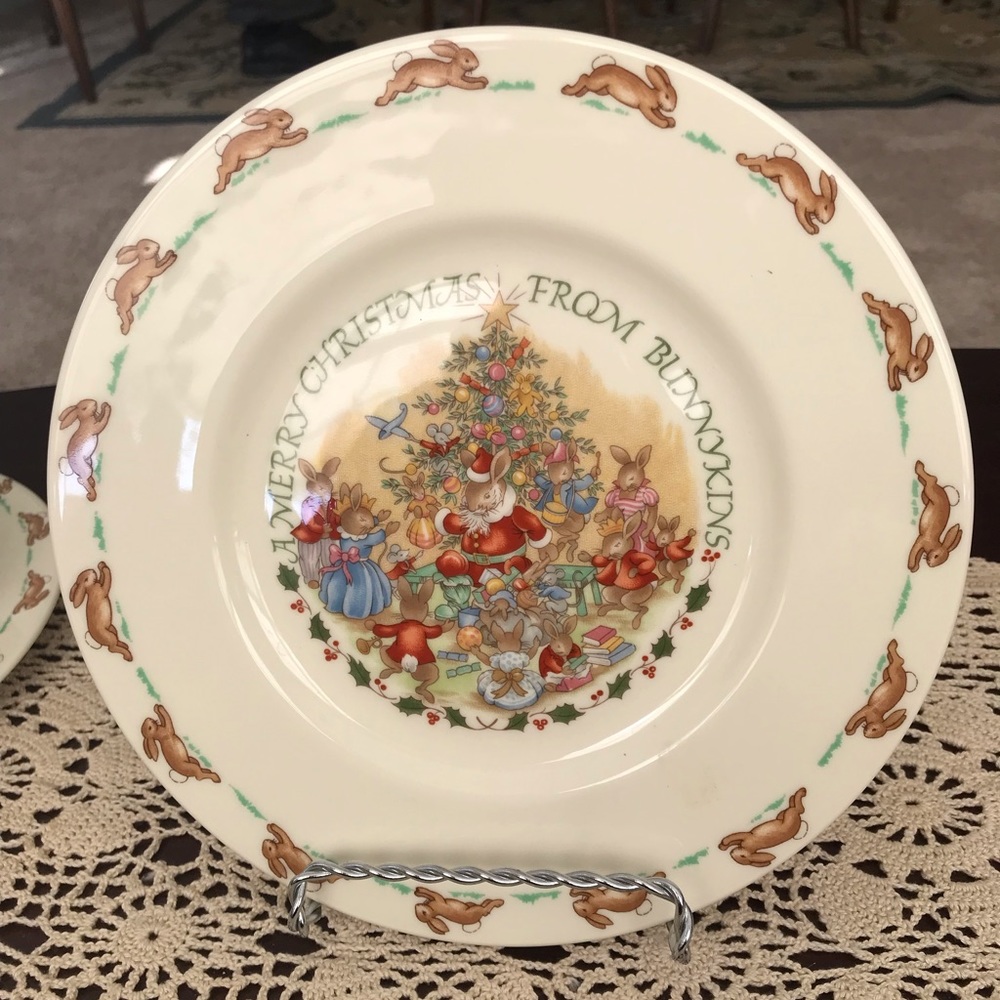 Vintage Royal Doulton children’s Christmas plate
